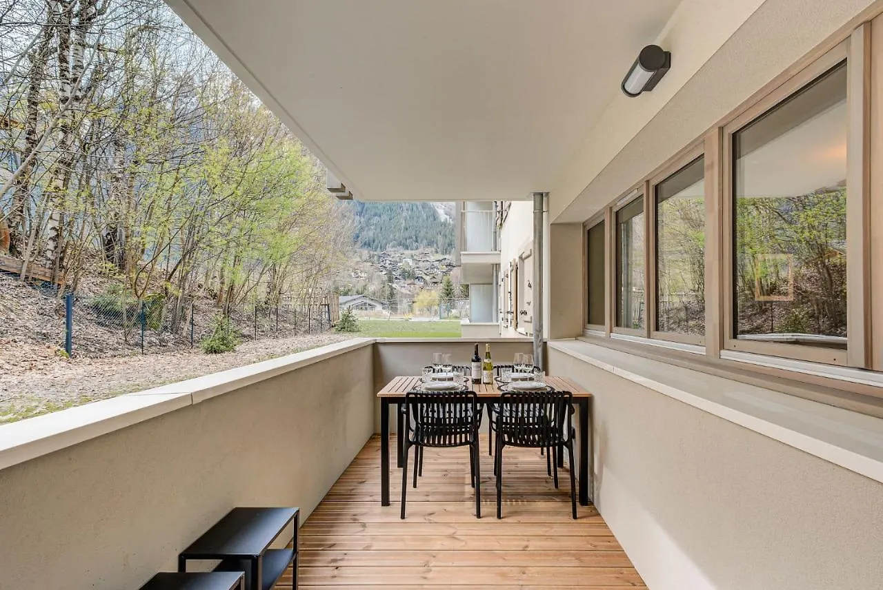 White Pearl A02 - Alpes Travel - Chamonix - Sleeps 4 Lägenhet Frankrike